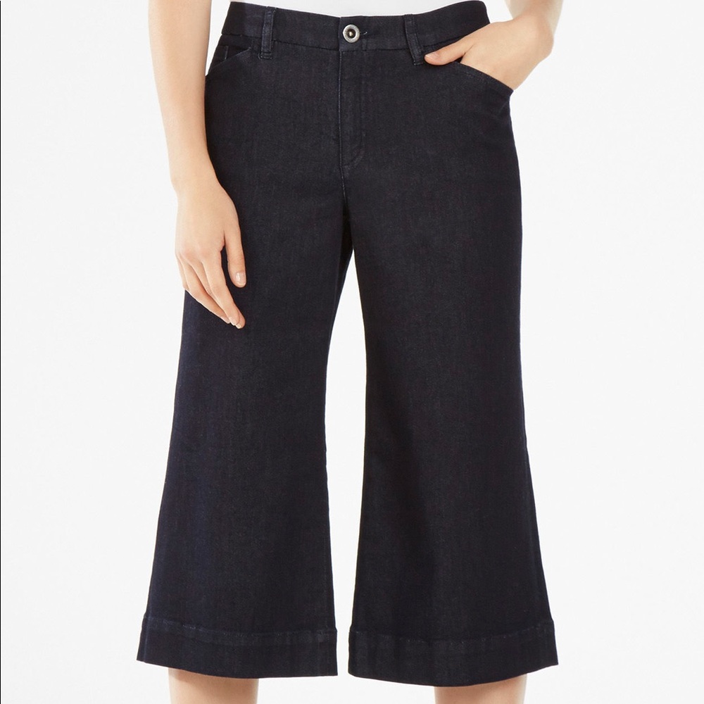 Bcbgmaxazria Women's Durran Denim Culotte pants